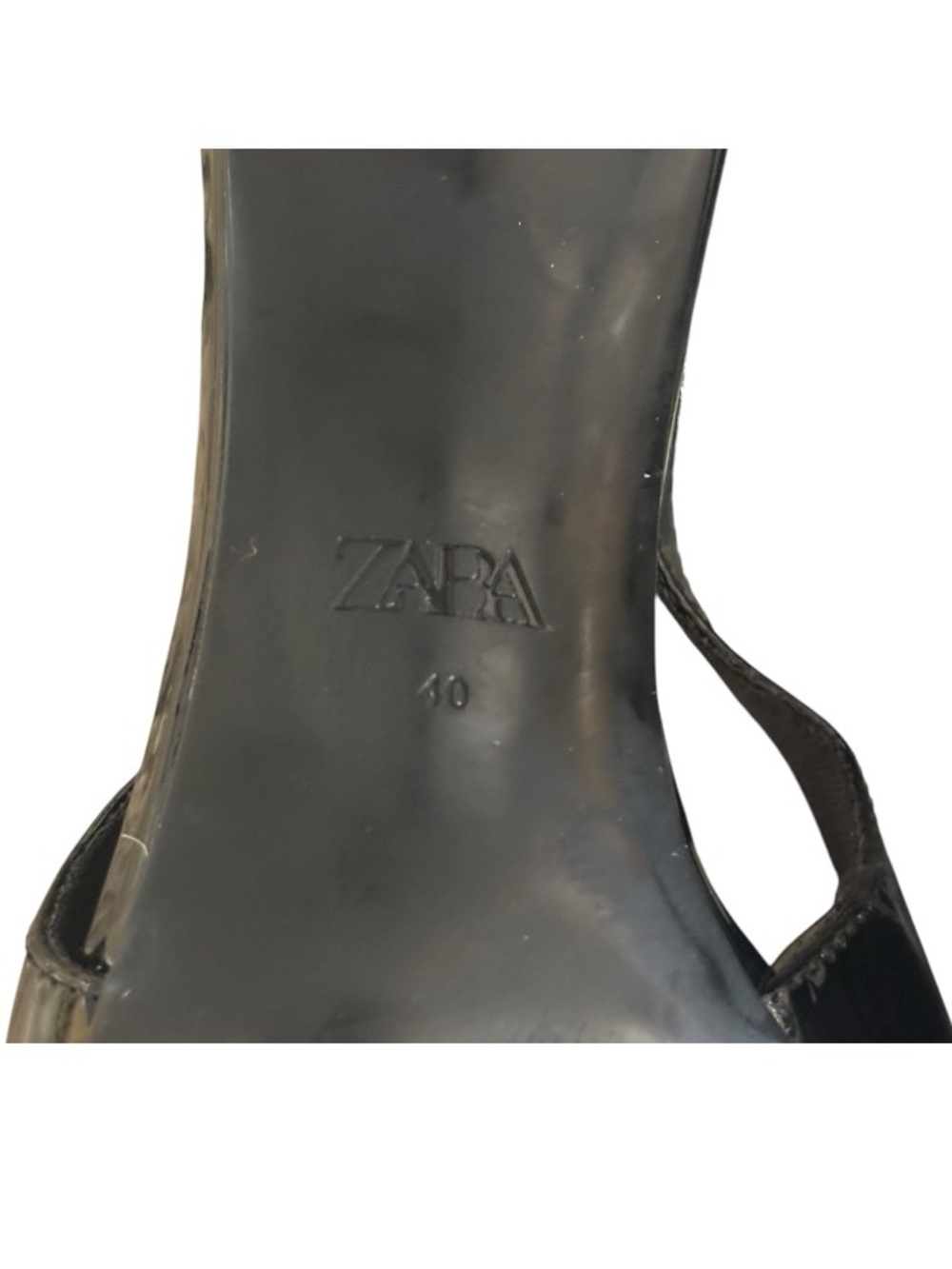 Zara Patent Slingback Pumps - Picture 9 of 9